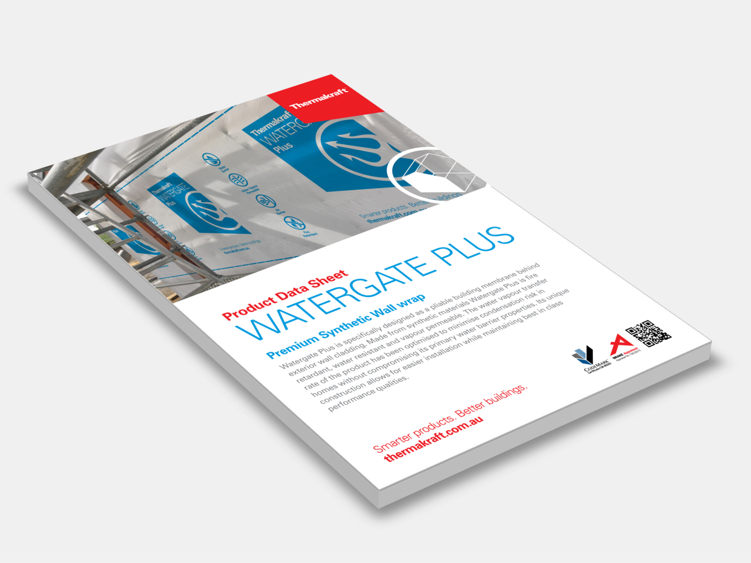 Thermakraft Watergate Plus Product Data Sheet cover 2019