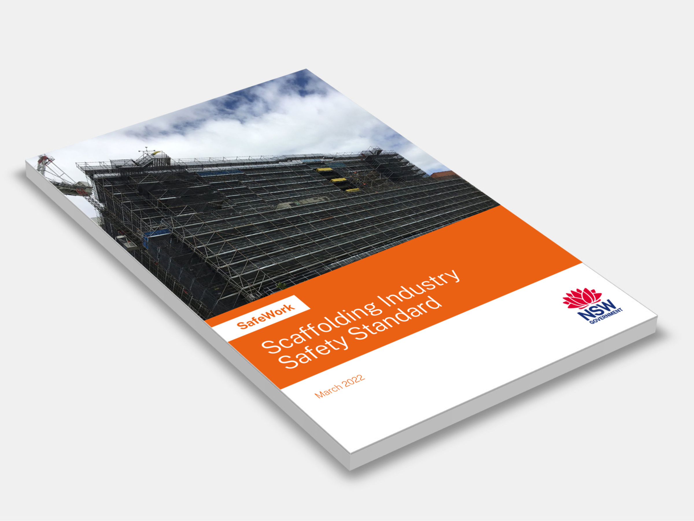 Scaffolding Industry Safety Standard cover 2022