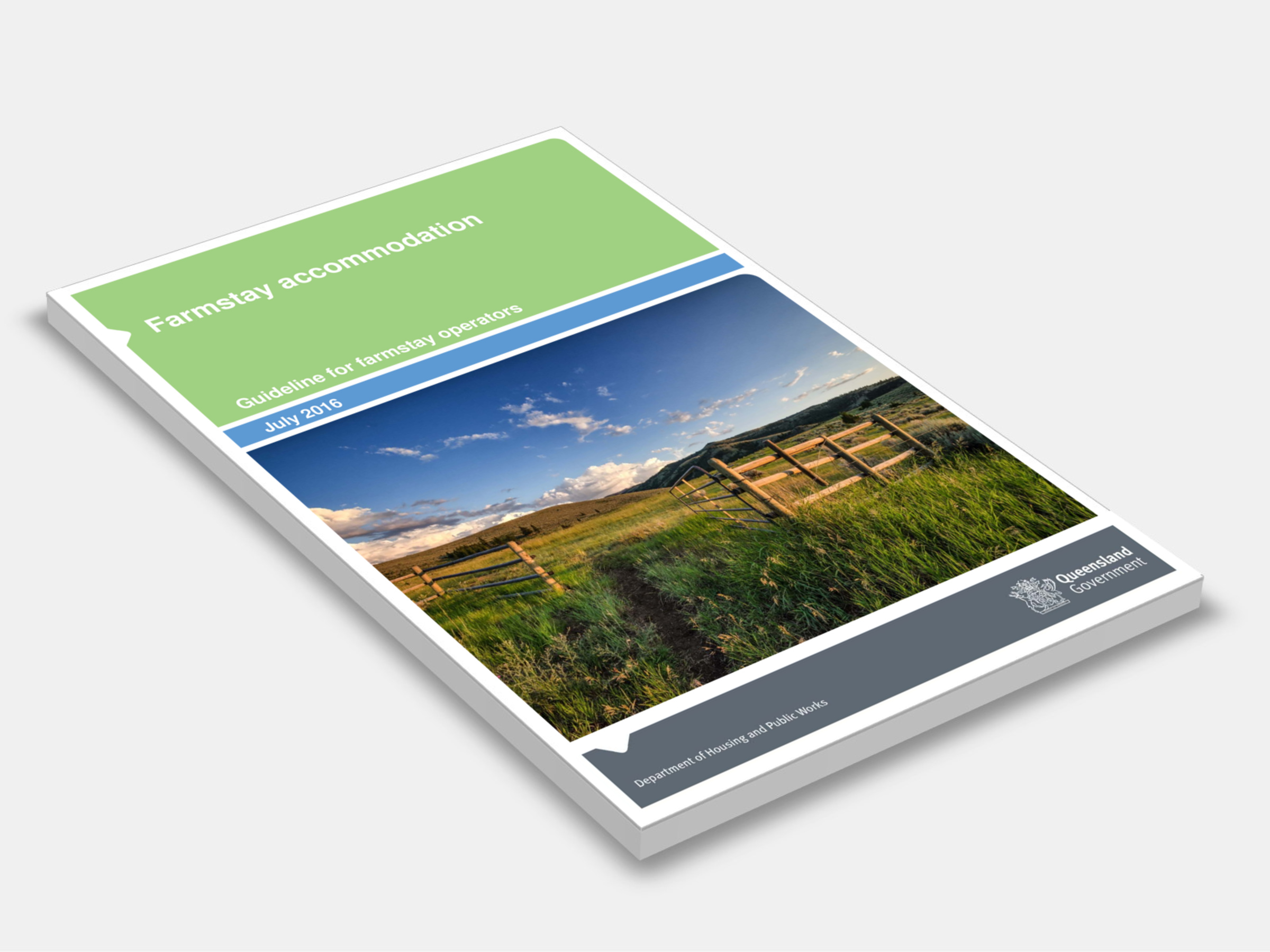Guideline for farmstay operators (QLD) 2016 cover