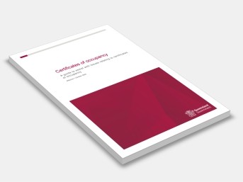 Certificates of occupancy: A guide to assist with issues relating to certificates of occupancy (QLD) 2020 cover